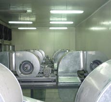 6) President, Obour (central fast cooling tunnel 4 tons&hr & Glass jar tunnel)